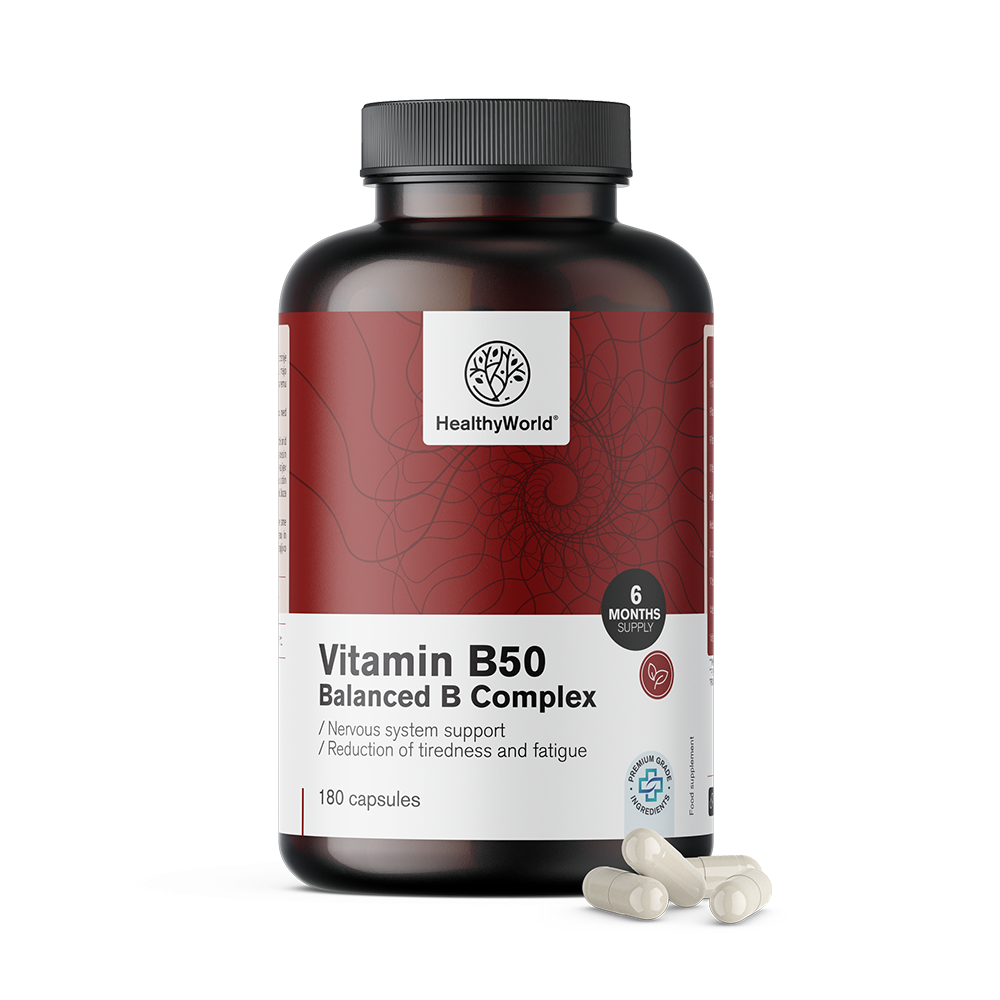 Vitamin B50 kompleks kapsule -> Vitamin B50 kompleks kapsule