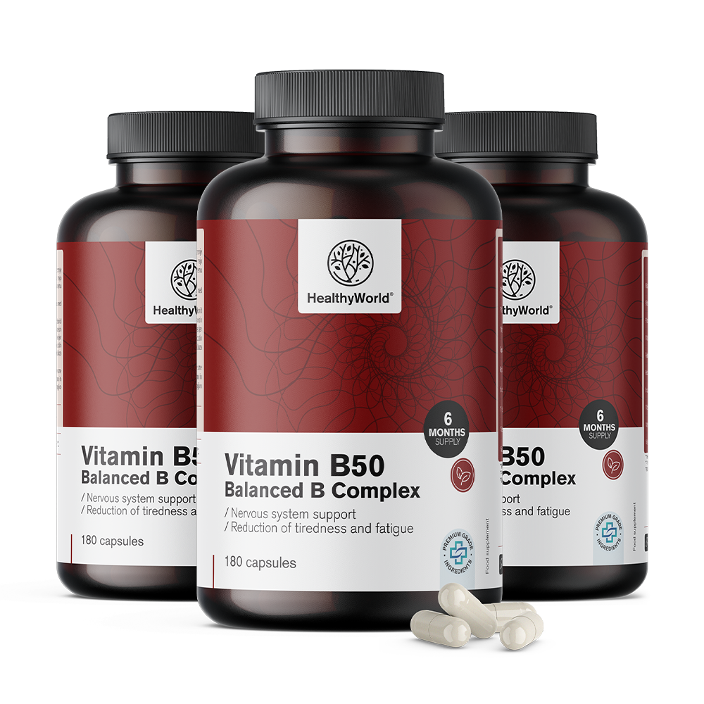 Vitamin B50 kompleks kapsule -> Vitamin B50 kompleks kapsule