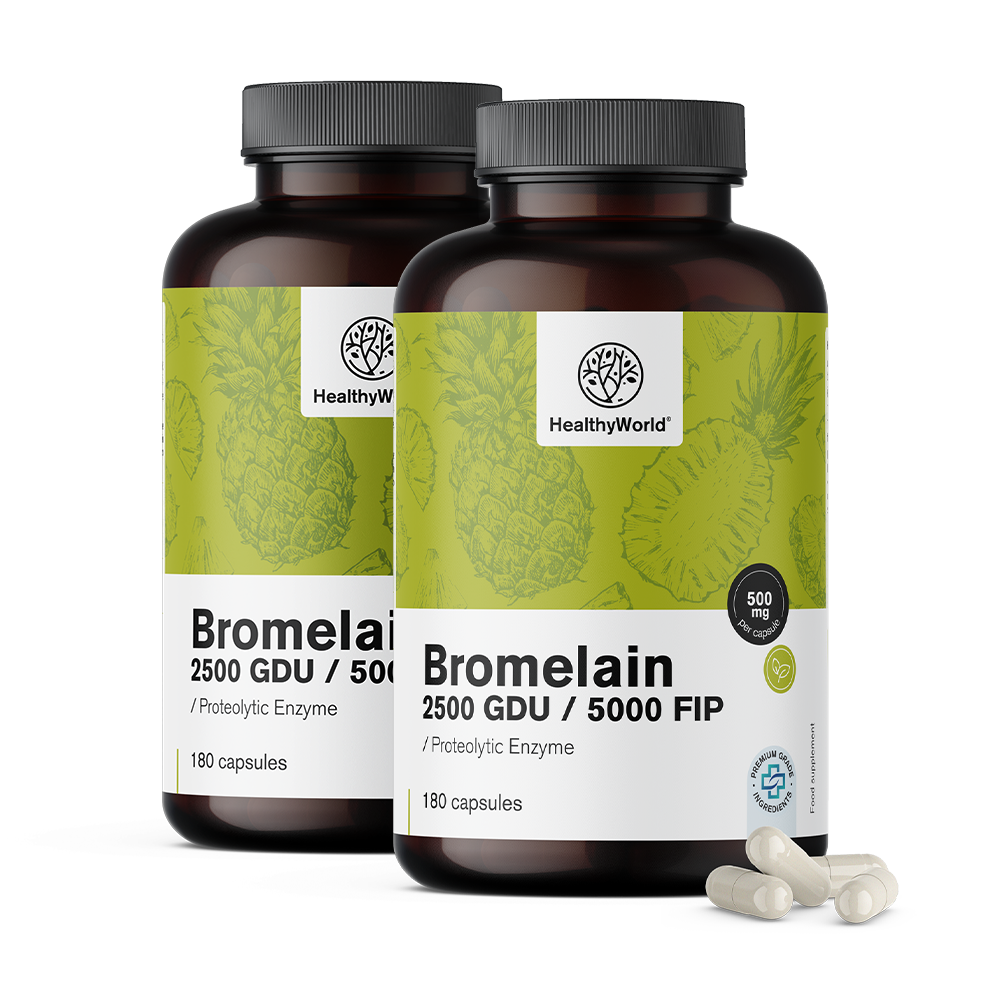 Bromelain 500 mg u kapsulama