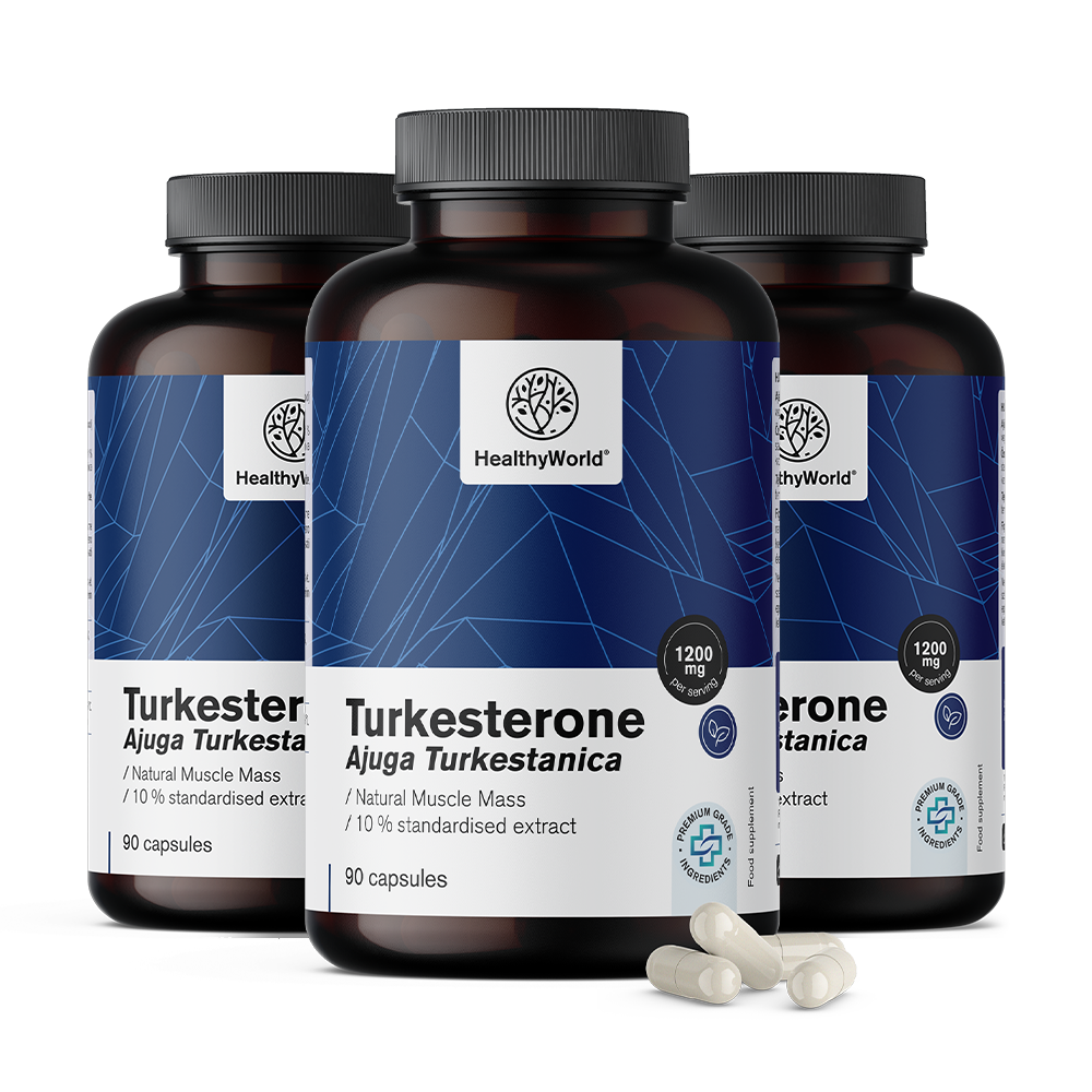 Turkesteroon 1200 mg u kapsulama.