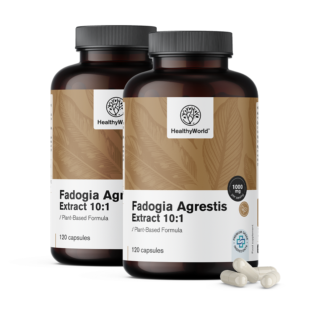 Fadogia Agrestis 1000 mg u kapsulama.