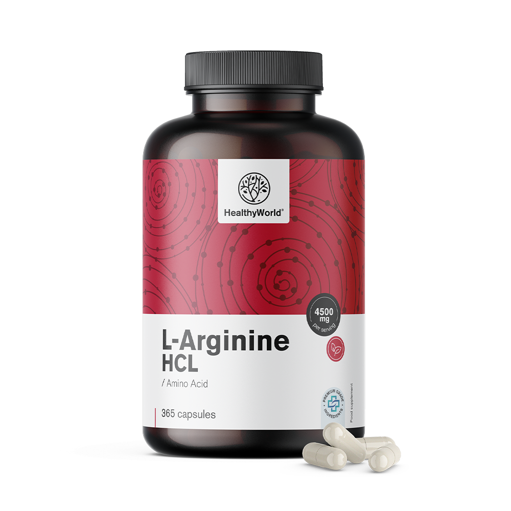 L-arginin 4500 mg u kapsulama.