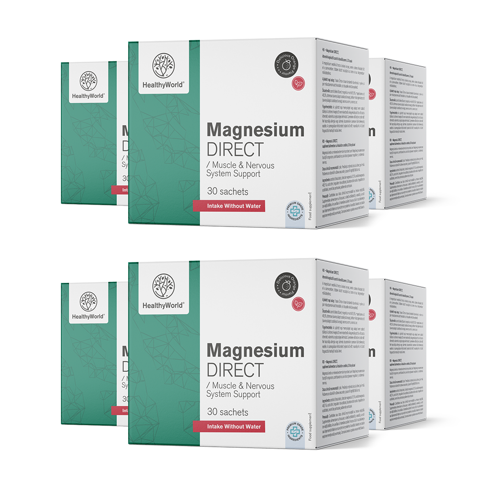 Magnezij DIRECT 400 mg s okusom naranče