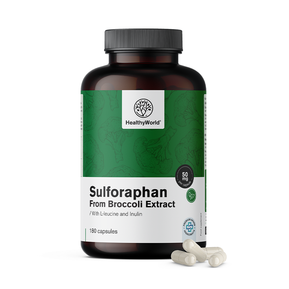 Sulforafan - iz ekstrakta brokule, 50 mg.