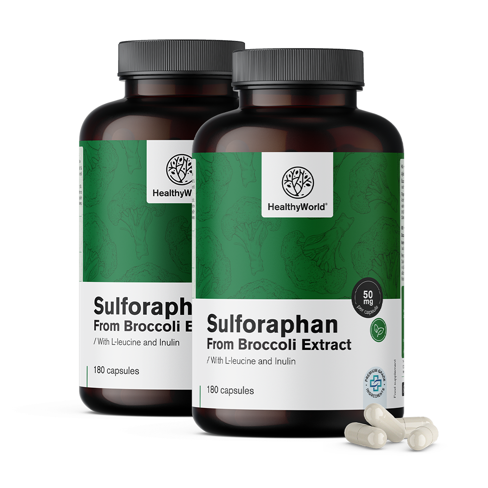 Sulforafan - iz ekstrakta brokule, 50 mg.