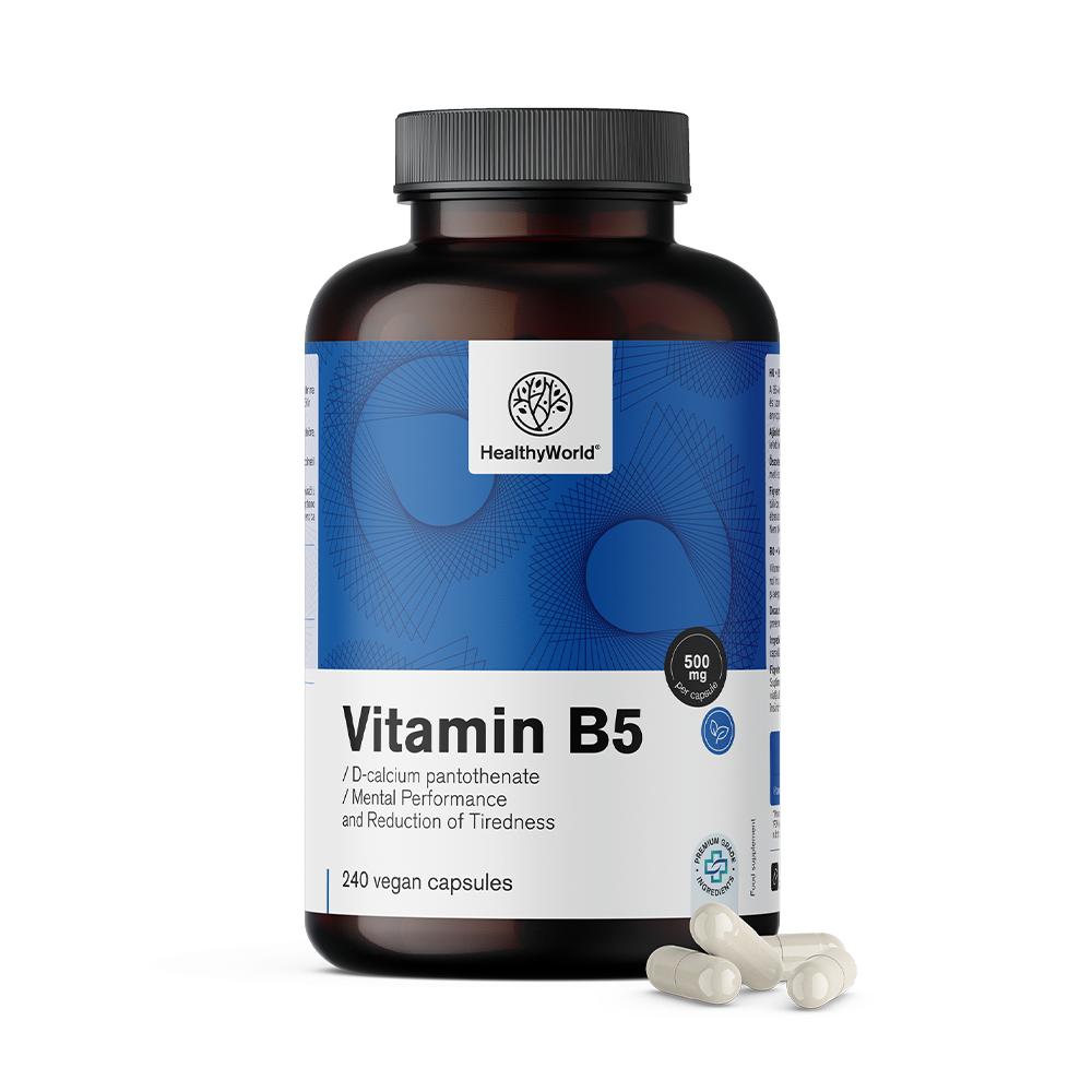 Vitamin B5 500 mg - Vitamin B5 500 mg