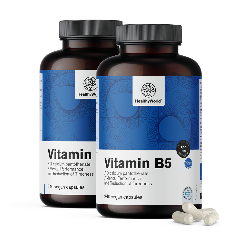 Vitamin B5 500 mg - Vitamin B5 500 mg