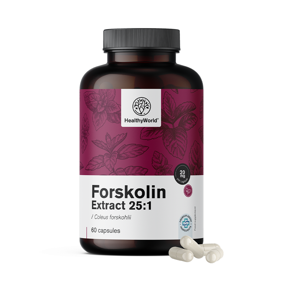 Forskolin - iz ekstrakta indijske koprive 20 mg