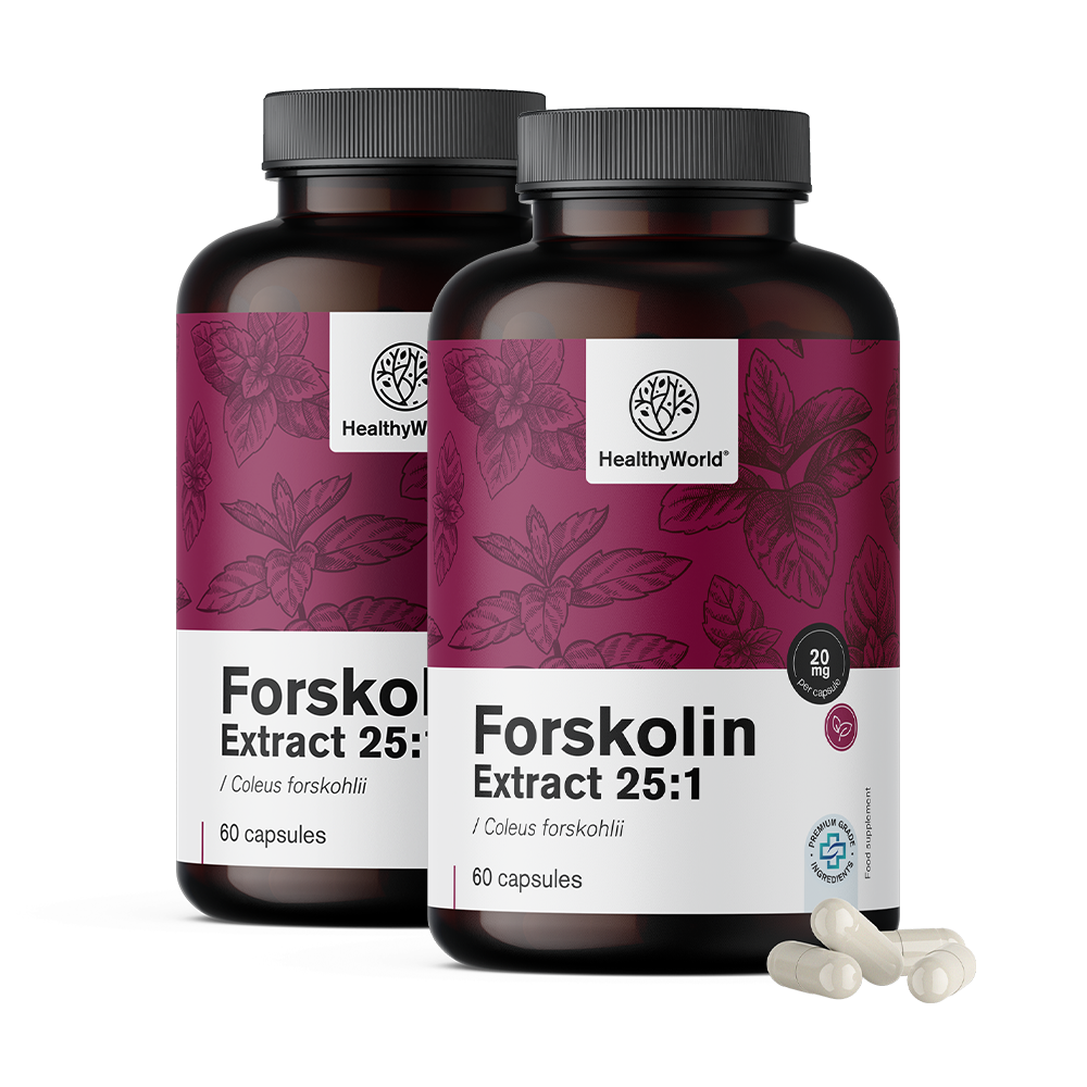 Forskolin - iz ekstrakta indijske koprive 20 mg