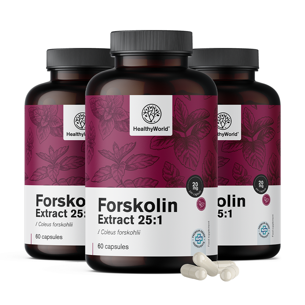 Forskolin - iz ekstrakta indijske koprive 20 mg