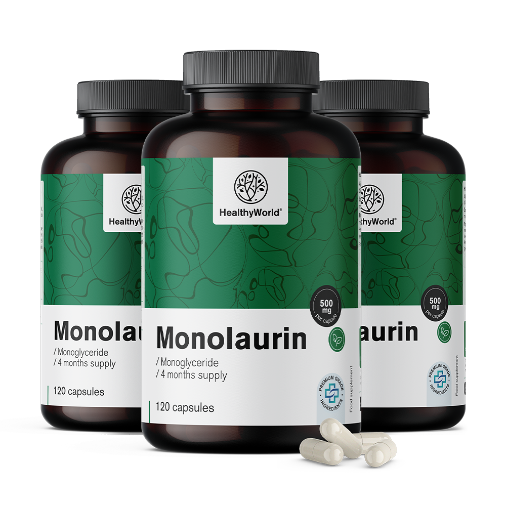 Monolaurin 500 mg u kapsulama