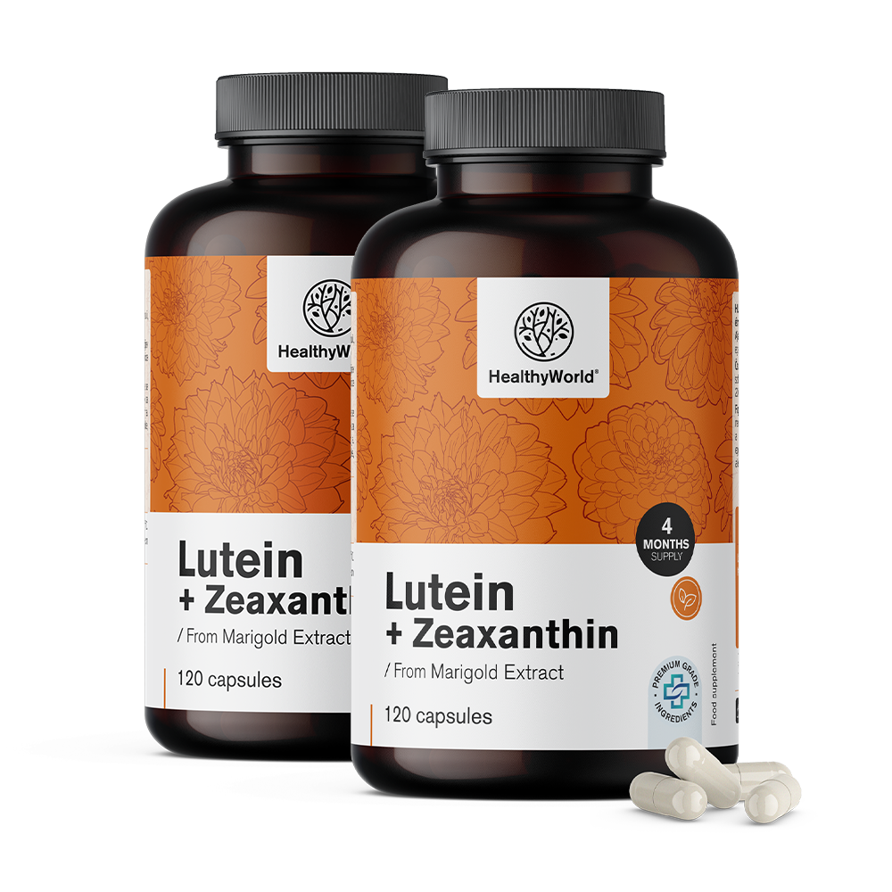 Lutein + Zeaksantin iz žute bojevine