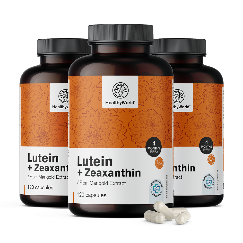 Lutein + Zeaksantin iz žute bojevine