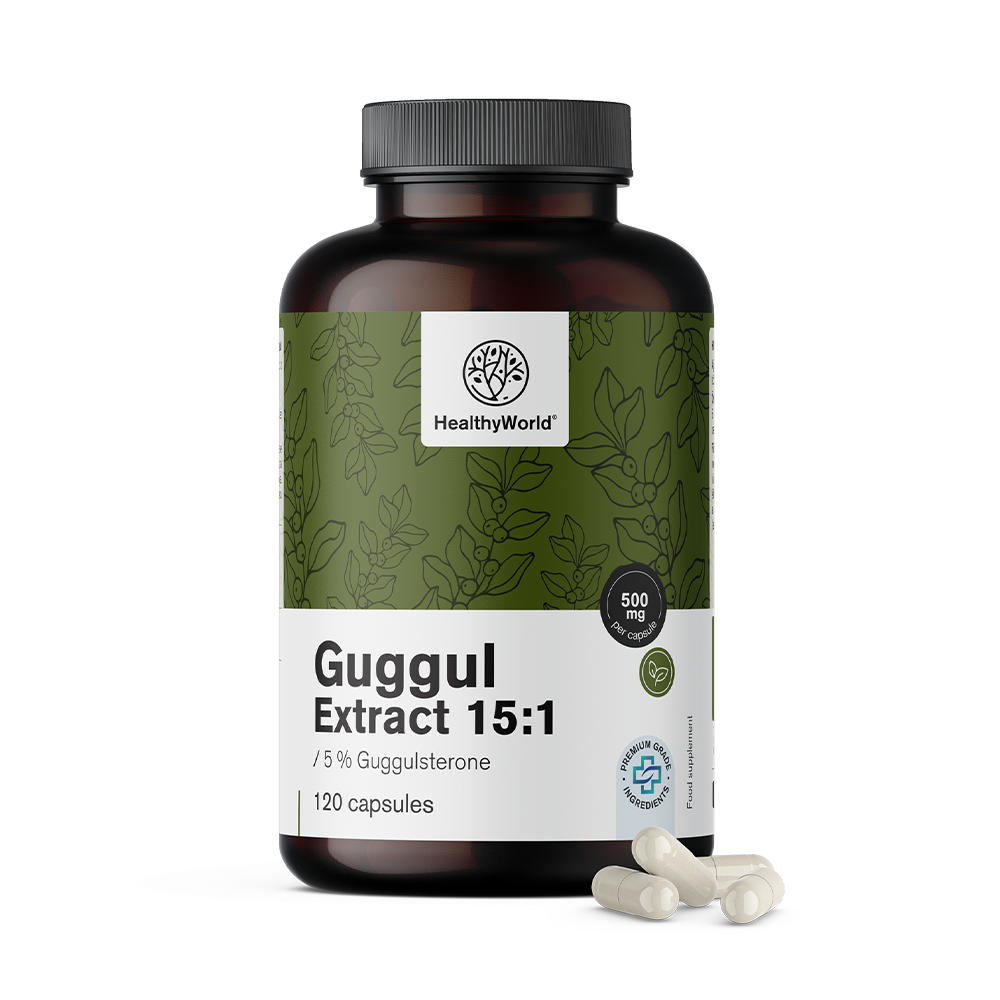 Guggul 500 mg - ekstrakt 15:1