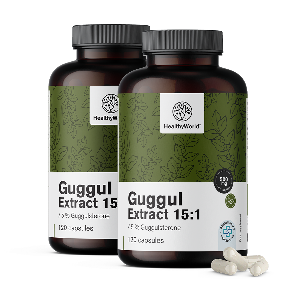 Guggul 500 mg - ekstrakt 15:1