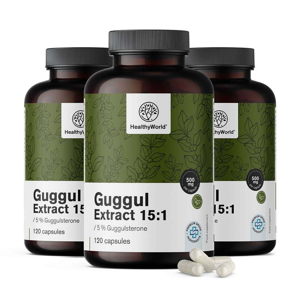 Guggul 500 mg - ekstrakt 15:1